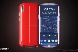 Xem thử điện thoại thông minh của hãng xe hơi Tesla 