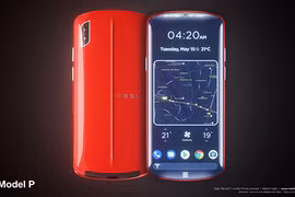 Xem thử điện thoại thông minh của hãng xe hơi Tesla 