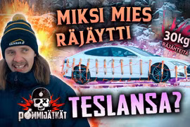 Cho Tesla Model S nổ tan tành bằng 30 kg thuốc nổ để xả giận