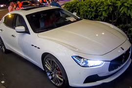 Xế sang Maserati Ghibli chính hãng đầu tiên về Việt Nam