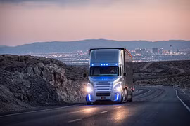 Siêu xe tải tự hành “siêu khủng” Freightliner Inspiration