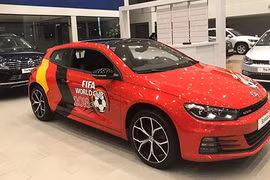 Volkswagen Scirocco giá 1,49 tỷ khoác áo tuyển Đức tại Việt Nam