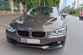 Cận cảnh xe sang BMW 320i chạy 4 năm giá còn 990 triệu