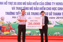 Hoạt động lái xe an toàn của Honda Việt Nam năm 2015