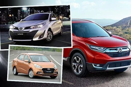 Xe Hàn, Nhật lấp kín top ôtô bán chạy nhất Việt Nam