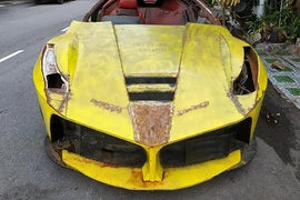 Khó đỡ: Dân chơi Malaysia tự chế siêu xe Ferrari từ mớ sắt vụn