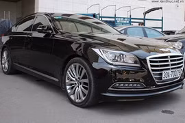 Hyundai Genesis giá 2,5 tỷ đầu tiên ra biển trắng tại VN