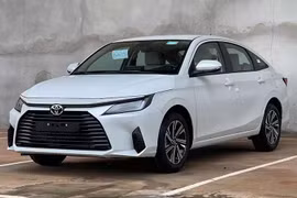 Toyota Vios 2024 mới lộ diện 