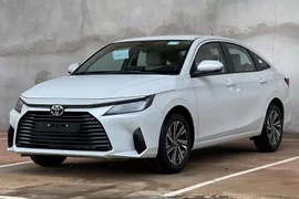 Toyota Vios 2024 mới lộ diện 
