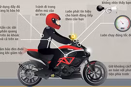 An toàn giao thông khi điều khiển môtô PKL