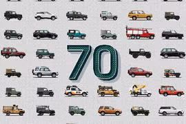 Thương hiệu xe hơi Land Rover đánh dấu 70 năm thành lập