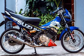 Suzuki Raider 150 độ cứng "hút hồn" dân chơi Việt
