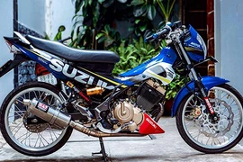 Suzuki Raider 150 độ cứng "hút hồn" dân chơi Việt