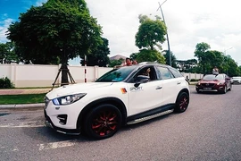 Gần 100 “xế hộp” Mazda CX5 lăn bánh tại Hà Nội 