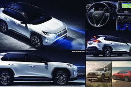 Chi tiết xe Toyota Rav4 Hybrid mạnh tới 219 mã lực