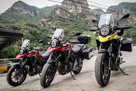 Xe môtô Suzuki V-Strom 250 "chốt giá" 136 triệu đồng