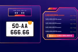 Thêm đại gia Việt chi 2 tỷ tậu biển xe máy 50-AA666.66