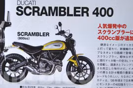 Ducati Scrambler sắp có bản 400, giá chỉ 140 triệu tại VN?