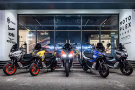 Aprilia SR GT gần 100 triệu tại Việt Nam, "uống" 2,68 lít xăng/100km