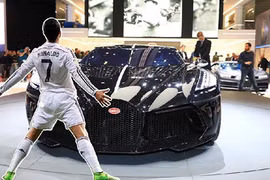 Ronaldo không mua siêu xe Bugatti đắt giá nhất thế giới