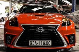 Dân chơi Bình Phước độ Nissan 350Z phong cách xe sang Lexus