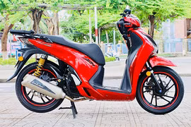 Xe ga Honda SH 2017 đồ chơi hàng hiệu tại Sài Gòn