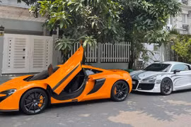 Đại gia TP HCM chi tiền tỷ tậu McLaren 650S và Audi R8 cận ngày Tết 