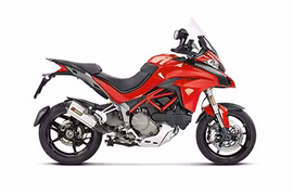 Soi chi tiết pô Akrapovic titanium mới cho Ducati Multistrada