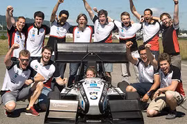 Sinh viên chế tạo siêu xe điện Grimsel nhanh nhất TG