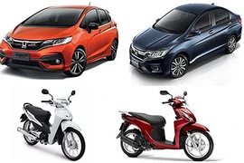 Doanh số xe máy của Honda Việt Nam giảm 33%