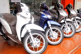 Thị trường xe máy Việt bán ra hơn 8000 chiếc/ngày