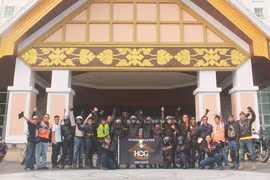 Những chiến binh Harley của H.O.G. Saigon lăn bánh trên đất Thái