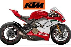 KTM úp mở về việc mua lại thương hiệu xe môtô Ducati