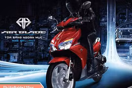 Hôm nay, Honda Việt Nam chính thức ra mắt Air Blade 2016 