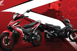 "Xế nổ" Honda Winner 150 màu mới giá 45,5 triệu đồng