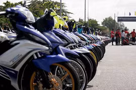 Hàng trăm chiếc Exciter khoe sắc tại đại hội Exciter miền Nam