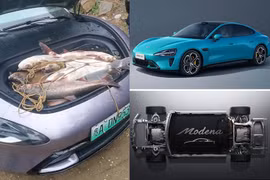 Xiaomi SU7 chạy điện gây sốc khi dùng cốp trước để "thả cá" 