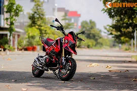 Xế độ minibike của nữ biker vô địch “Đấu trường MSX125“