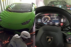 Khui thùng 2 siêu xe tiền tỷ Huracan và BMW i8 tại VN