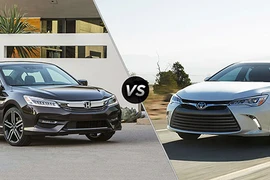"Hàng nóng" Toyota Camry và Honda Accord 2018 lộ diện 