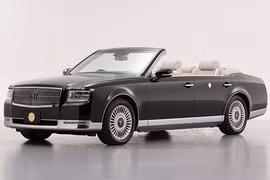 Mui trần Toyota Century Convertible dành riêng cho Nhật hoàng