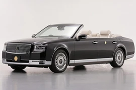 Mui trần Toyota Century Convertible dành riêng cho Nhật hoàng