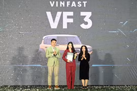 Xe mini điện VinFast VF3 là mẫu ôtô của năm 2024