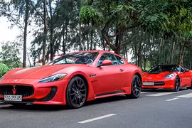 Maserati và Chevrolet tiền tỷ lăn bánh tại Sài Gòn