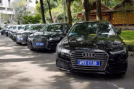 Giá xe Audi phục vụ APEC tại Việt Nam đắt như xe mới