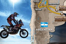 Dakar 2017 - đua ôtô, xe máy trên “vùng đất tử thần“