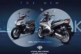 Honda Việt Nam ra mắt Air Blade mới giá 41 triệu đồng