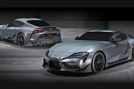 Xe thể thao Toyota Supra 2020 với gói độ chính hãng TRD