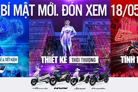 Xe tay ga Yamaha mới ra mắt tại VN ngày 18/5