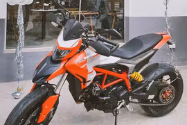 Chiều chồng, bà vợ Hà Tĩnh tặng Ducati Hypermotard 939